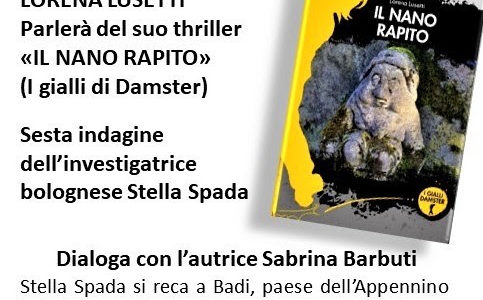 Lorena Lusetti presenta il suo libro “Il nano rapito”