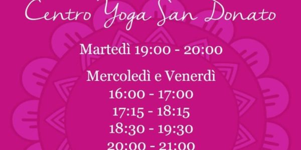 Lezioni online di Centro Yoga San Donato