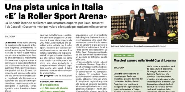 Una pista unica in Italia: la roller sport arena