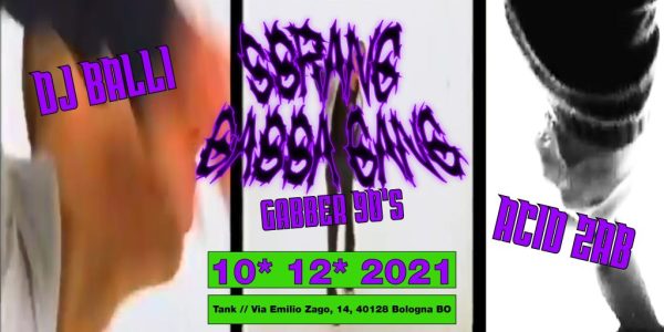Sbrang gabba gang Talk + dj Balli & dj Acid Zab GABBER 90s set