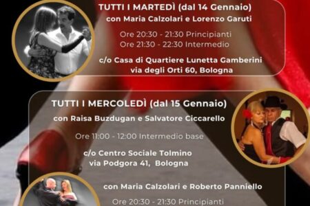 Open Day Corsi Tango Argentino 2025 a Bologna