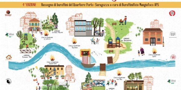 Fuochi di Fiaba lungo il Fiume – rassegna di burattini del Quartiere Porto Saragozza