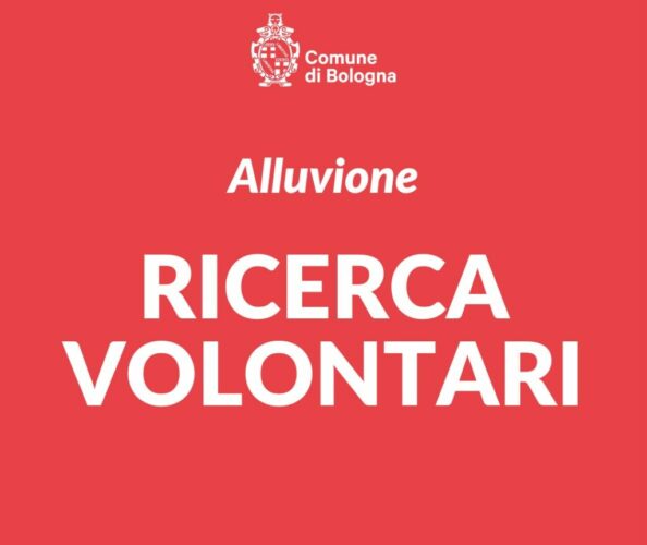 Il Comune ricerca volontari per l’alluvione