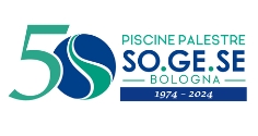 Logo 50 anni - Piscine e Palestre SO.GE.SE