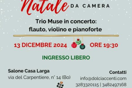 Natale da Camera | Trio Muse in concerto (flauto, violino e pianoforte)