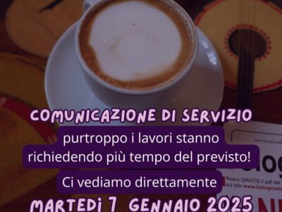 Il bar delle Casa delle Associazioni al Baraccano chiude per lavori fino al 7 gennaio 2025