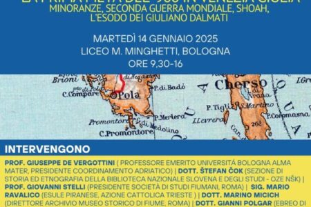 Seminario di formazione per docenti V edizione “La prima metà del ‘900 in Venezia Giulia”